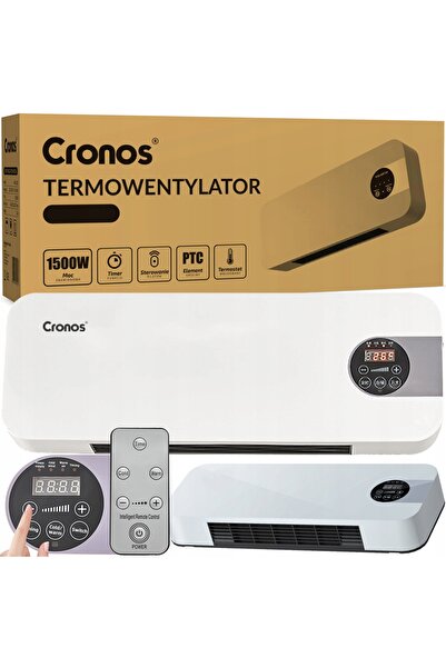 Cronos Heaters Radiator cu perdea de aer și ventilator, pentru ușă sau fereas...