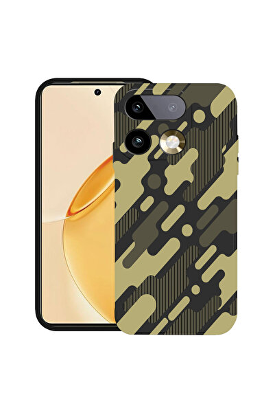 bestcase ®   Θήκη TPU Υπέρλεπτη Husa για Realme 16 Pro Plus, Πράσινο Καμουφλά...