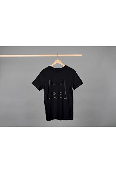 Noname Tricou Unisex Bumbac Premium Casual " Batman, Portret masca " Inscriptie