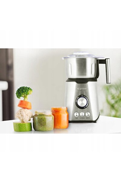 NO BRAND Blender cu vas de sticlă Catler Tb 820 1,5L 1000W Inox