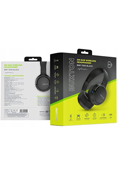 NO BRAND Căști wireless Buxton Bhp 7300 Over-Ear cu microfon USB-C, autonomie...