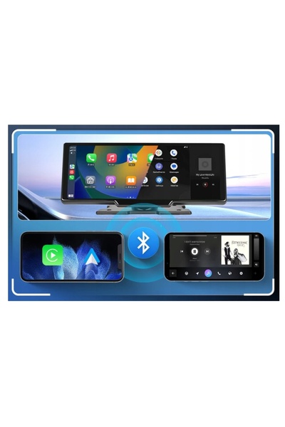 NO BRAND Radio auto Android Apple CarPlay +2 Camere Monitor Bluetooth
