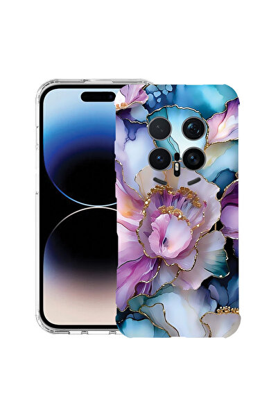 bestcase ®   Противоударен калъф Husa за Honor Magic 8 Pro, Флорален - Естети...