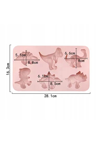 NO BRAND Kit DIY pentru fabricarea săpunului solid cu tematică Parcul Dinozau...