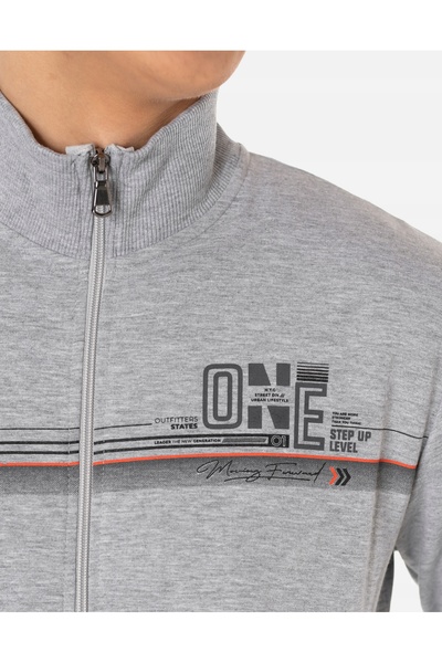 NO BRAND Hanorac sportiv pentru bărbați, din bumbac, cu fermoar, model deschi...
