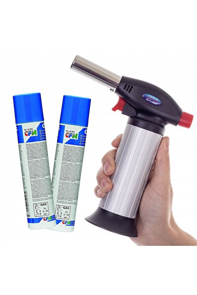 TC Technic Arzător profesional de bucătărie pentru Creme Brulee + 2 recipient...