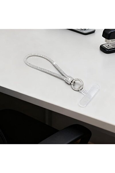 Generic Crystal Phone Lanyard – Bling Rhinestone Glitter Tether for Phones, W...