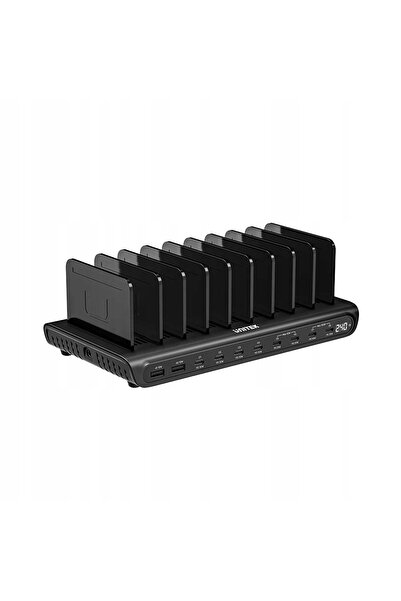NO BRAND Stație de încărcare Unitek cu 10 porturi USB-C și USB-A, 240W