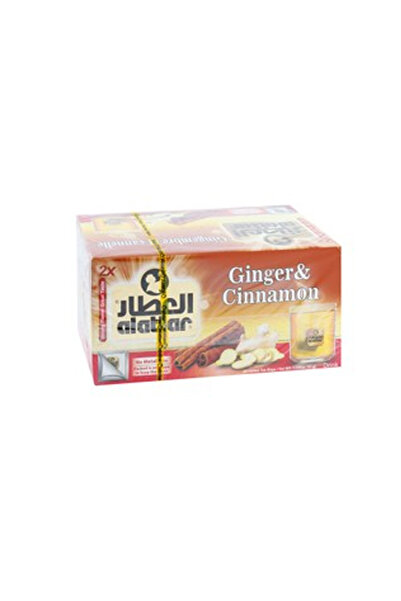 AL Attar Ginger & Cinnamon Herbal Tea Bags