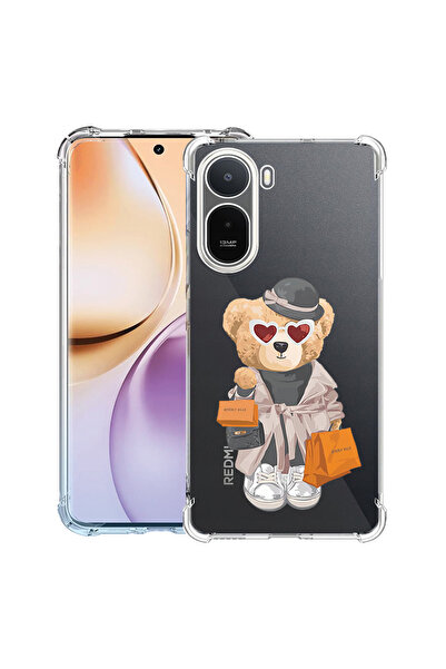 bestcase ®   Husă Antișoc pentru Xiaomi Redmi A7 Pro, Teddy Bear Shopping, 31...