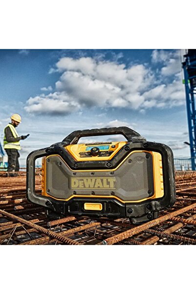 Dewalt RADIO BUDOWLANE CU ÎNCĂRCĂTOR XR DAB + FM BLUETOOTH 0*AH - DCR027-QW