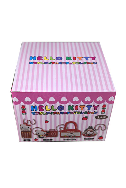 Choice1 4Pcs in one box Sanrio Hello Kitty Nostalgic Themed Miniature Charm M...