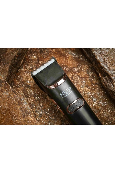 NO BRAND Aparat de tuns păr și barbă, fără fir, LCD, 4 accesorii, 3-12mm, Adl...