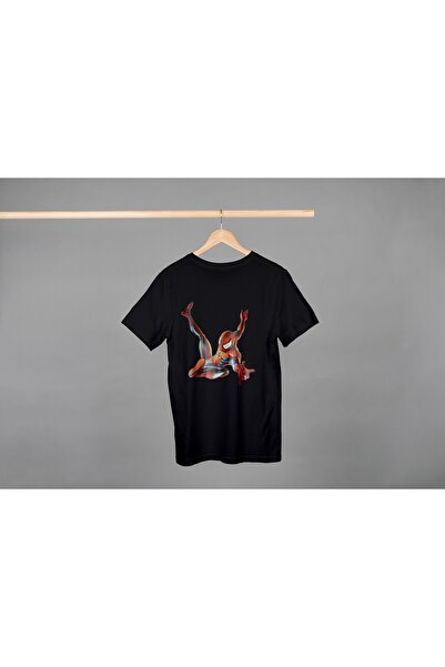 Noname Tricou Unisex Bumbac Premium Casual " SpiderMan unlimited game " Inscr...