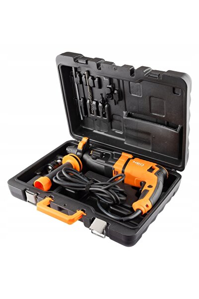 NO BRAND Ciocan rotopercutor 900W SDS+ cu valiză, cu funcție de impact, 4 fun...