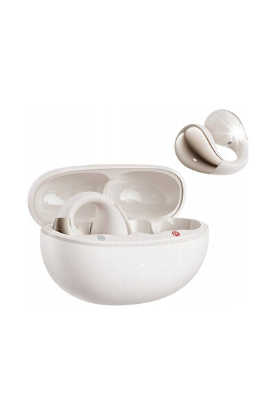 Qcyuui Qcy Crossky Clip T33 Alb Căști wireless Bluetooth 5.4 30H