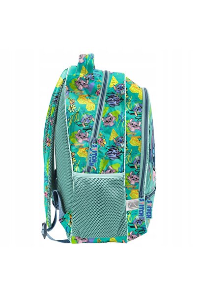 NO BRAND Rucsac școlar cu multiple compartimente Lilo și Stitch Paso Roz, Mul...