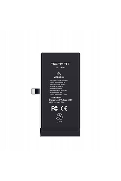 NO BRAND Baterie pentru Apple iPhone 12 Mini Capacitate Mai Mare 2450mAh + Ad...