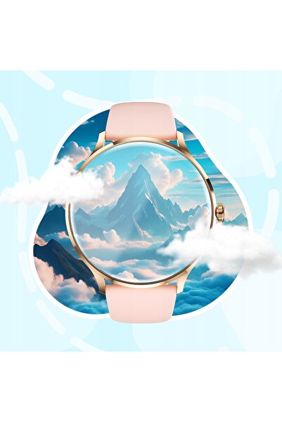 NO BRAND Smartwatch Feminin Bizudesign Pl Meniu Apeluri Notificări Ritm cardi...