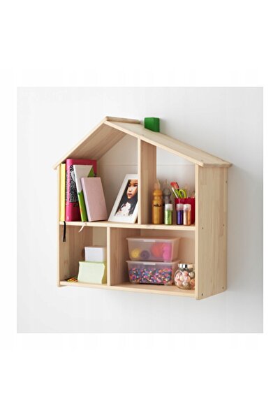 NO BRAND Etajeră de perete pentru casă de păpuși, din pin, IKEA FLISAT