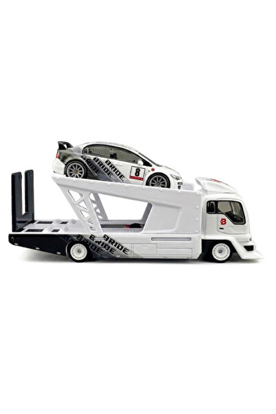 HOT WHEELS Team Transport 07 Honda Civic Type R Kousoku Hauler Camion De Tran...