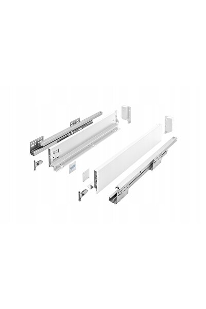 GTV Sertar AXIS PRO H120 L250, mecanism silențios, alb, PB-AXISPRO-KPL250B1
