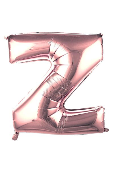 Parti Dükkanı 40 Inch 100 cm Rose Gold Z Letter Foil Balloon Helium Compatibl...