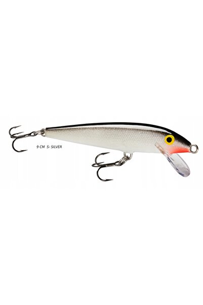 NO BRAND Vobler plutitor Rapala original 9cm 5g d. 0.9-1.5m S 1 buc.