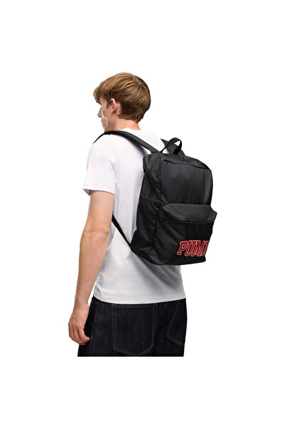 Puma Backpack Phase Varsity Backpack 18L, Black, Unisex