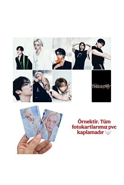 Genel Markalar Stray Kids This&That Fotokart Seti 8 Adet