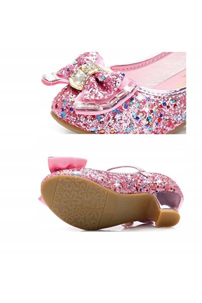 NO BRAND Pantofi strălucitori, balerini, pantofi eleganți pentru fată, mărime...