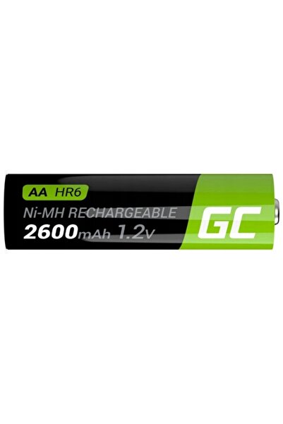 NO BRAND 12x baterii reîncărcabile greencell 2600mAh AA R6 pentru radio, lant...