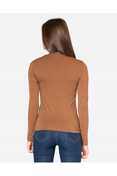 NO BRAND Pulover Elegant Clasic, Guler Semi-Înalt, Subțire, pentru Femei, 811...