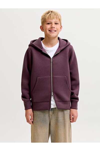 Jack & Jones Junior Kapuzenpullover Einfarbig Kapuzenpullover Boys