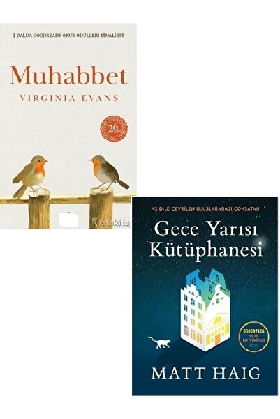Kronik Kitap Muhabbet - Gece Yarısı Kütüphanesi - Virginia Evans 2 KİTAP ( )