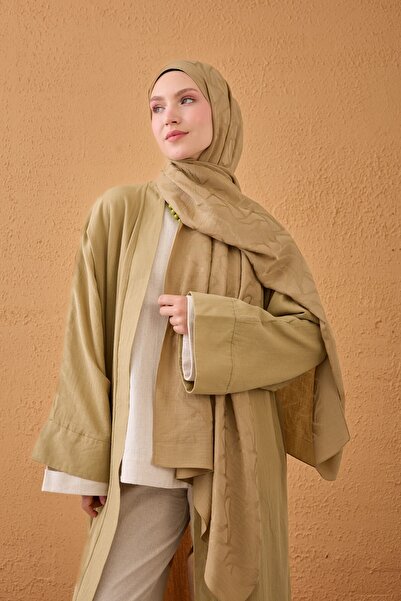 Silk Home Naia Cotton Shawl Aris Camel