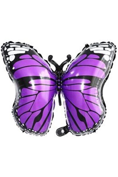 Yıldızan Butterfly Foil Balloon Purple, 631470932 931845