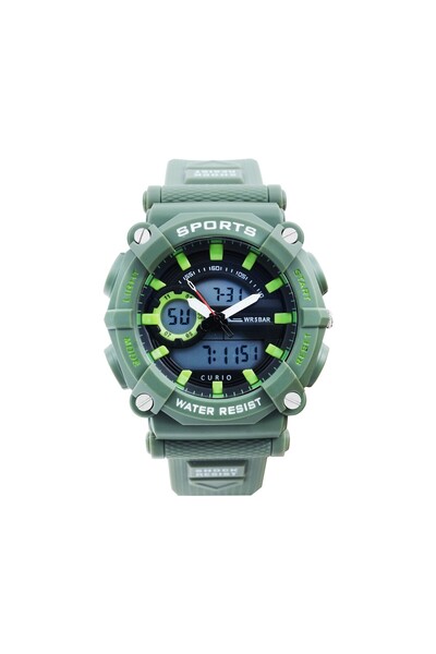 Curio Kids's Plastic Analog Digital Watch CU-2107GAD-3 - 48 mm