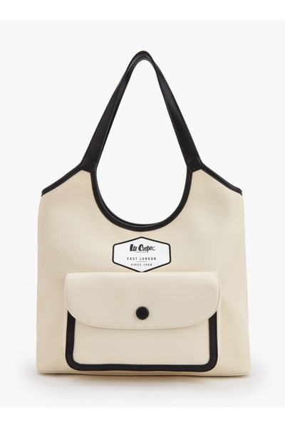 Lee Cooper Contrast Trim Shoulder Bag with Flap Pocket