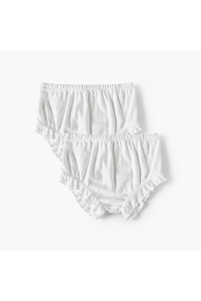 Juniors Pack of 2 Cotton Bloomers with Heart Textured Design