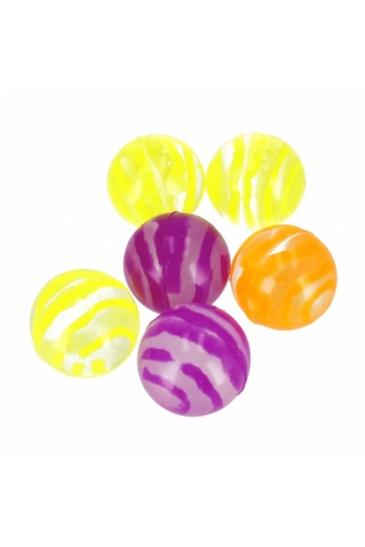 Mega Creative Minge de cauciuc 3cm Spiral Neon MIX 536516- 60 buc.