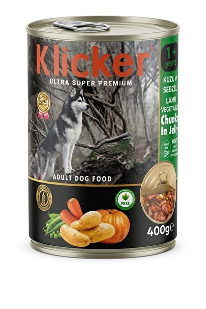 Kuzulu Sebzeli Pate Köpek Konserve 400 Gr