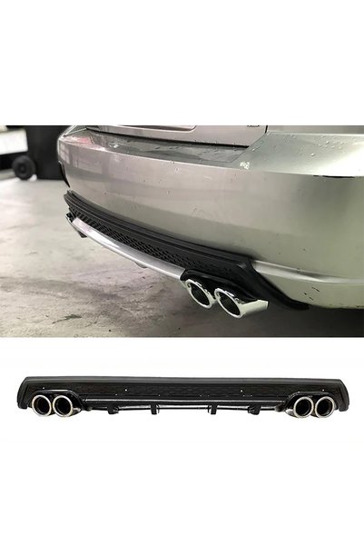 HasAkman Hyundai Accent Admire Siyah Çiftli Yuvarlak Egzoz Görünümlü D Tip Di...