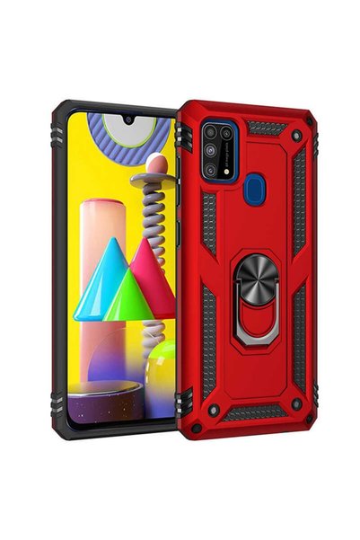 Ummeslem Samsung Galaxy M31 Case Ultra Protection Shock Absorbing Tank Rugged...