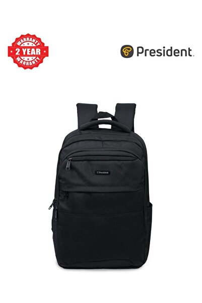 President Premium 18" Backpack BPP23266, Black