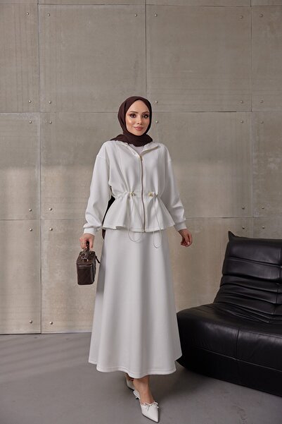 Bwest Double Suit - Ecru