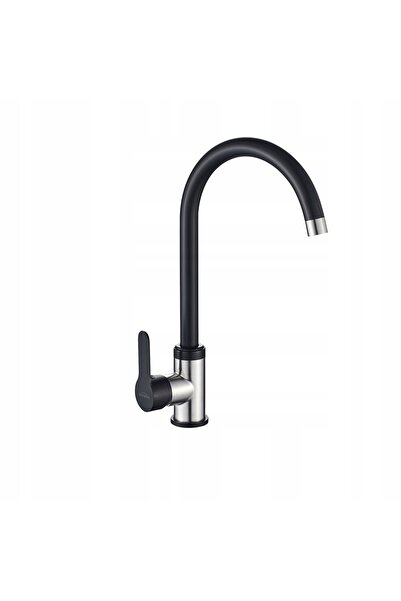 Invena BATERIE DE LAVABO NEAGRĂ DIN FIER