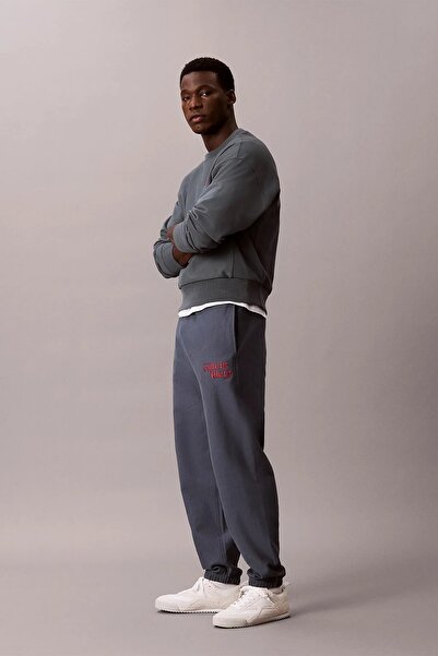 Calvin Klein PREMIUM TERRY GRAPHIC JOGGER
