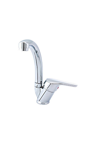 GMS Seren Mix Tek Girişli Kuğu Lavabo Bataryası