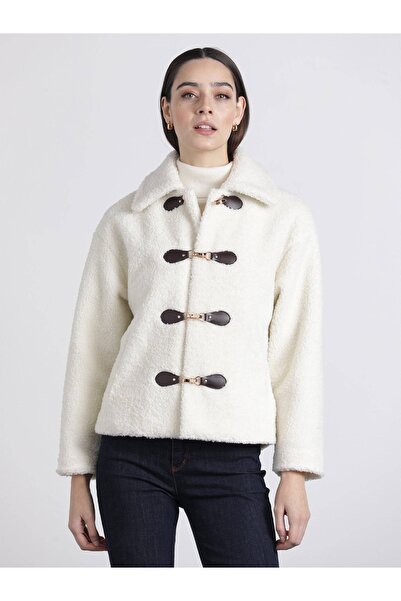 Generic Brand Short Hair Coat - Jachetă Premium Textură Blană 300205